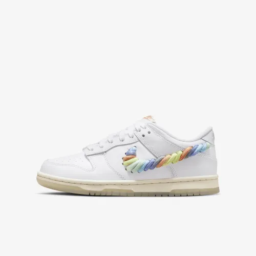 Nike Dunk Low SE Big дитячі Кросівки колір білий