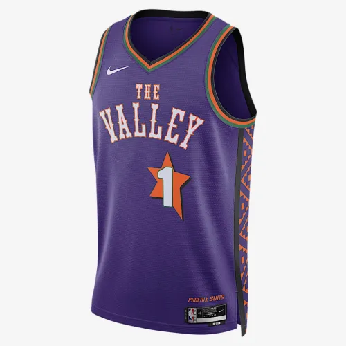 Devin Booker Phoenix Suns 2024/25 City Edition чоловічі Nike Dri-FIT NBA Swingman Jersey колір фіолетовий