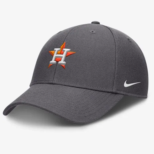 Houston Astros Club чоловічі Nike Dri-FIT MLB Adjustable Hat колір сірий