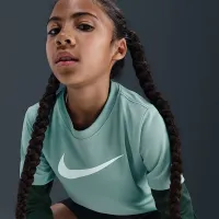 Nike Legend Big дитячі Dri-FIT футболка колір зелений