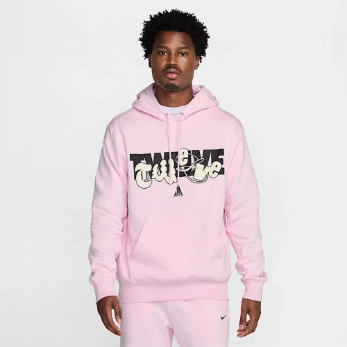 Nike Ja чоловічі Fleece баскетбольні Толстовка з капюшоном Pink