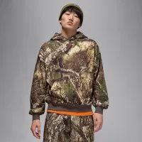 Nike Jordan Brooklyn чоловічі Fleece Realtree Pullover Толстовка з капюшоном колір зелений