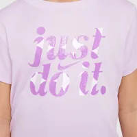 Nike Dri-FIT Essentials Little детские 2-Piece Printed Sprinter набор цвет фиолетовый