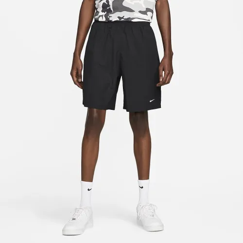 Nike Solo Swoosh Men's Woven Shorts Black