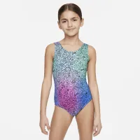 Nike Swim Doodle Big дитячі (Girls') U-Back One-Piece Swimsuit колір зелений
