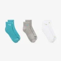Nike Everyday Plus Cushioned тренировочные Ankle носки (3 пары) многоцветный