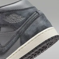 Nike Air Jordan 1 Mid SE жіноча Кросівки колір сірий
