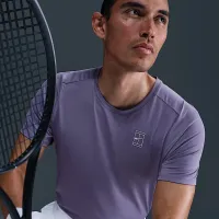 NikeCourt Advantage чоловічі Dri-FIT Tennis Top колір фіолетовий