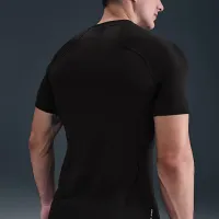 Nike Pro тренувальні чоловічі Dri-FIT Short-Sleeve Top колір чорний