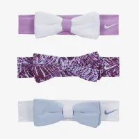 Nike пов'язка на голову Box комплект (3 Pack) Baby пов'язка на голову колір фіолетовий