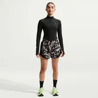Nike Tempo женская Dri-FIT Fitted 1/2-Zip Running Top цвет черный