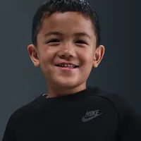 Nike Tech Fleece Little дитячі 2-Piece шорти комплект колір чорний