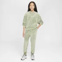 Nike Sportswear Girls' Pullover Толстовка с капюшоном цвет зеленый