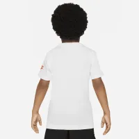 Nike Little детские Bball Just Do It футболка цвет белый