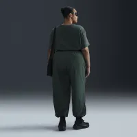 Nike Sportswear Essential жіноча футболка (великі розміри) колір зелений