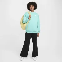 Nike Sportswear Club Fleece Big дитячі оверсайз світшот колір зелений