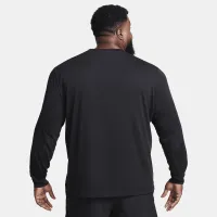 Nike Primary мужские Dri-FIT Long-Sleeve Versatile Top цвет черный