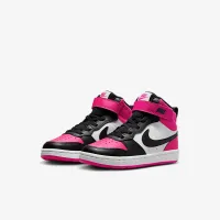 Nike Court Borough Mid 2 Little дитячі Кросівки колір білий