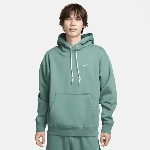 Nike Solo Swoosh чоловічі Fleece Pullover Толстовка з капюшоном колір зелений