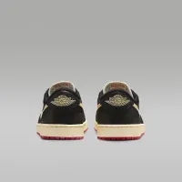 Nike Air Jordan 1 Retro Low чоловічі Кросівки колір чорний