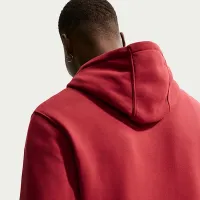 Nike Club чоловічі Pullover Fleece Толстовка з капюшоном колір червоний