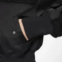 Nike Sportswear Collection женская High-Pile Fleece Bomber Куртка цвет черный