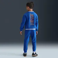 Nike Glow With Me Little детские Lightweight Fleece 2-Piece Crew набор синий