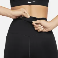 Nike Go женская Firm-Support С высокой Талией Capri лосины с карманамицвет черный