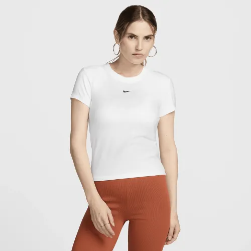Nike Sportswear Chill Knit жіноча футболка колір білий