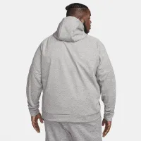 Nike Therma чоловічі Therma-FIT Hooded Fitness Pullover колір сірий