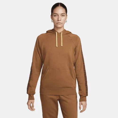 Nike Sportswear Essential жіноча Fleece Толстовка з капюшоном колір коричневий