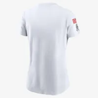 Dallas Cowboys Salute to Service City Edge жіноча Nike NFL футболка колір білий