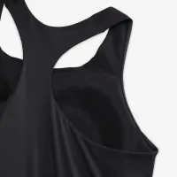 Nike Swoosh жіноча Medium-Support Padded Sports Bra Tank (великі розміри) колір чорний
