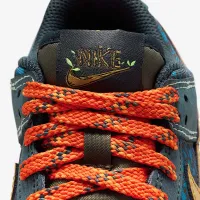 Nike Dunk Low Big детские Кроссовки цвет зеленый
