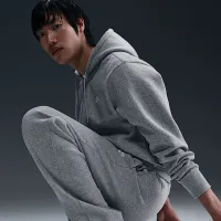 Nike Club чоловічі Open-Hem Fleece Pants колір сірий