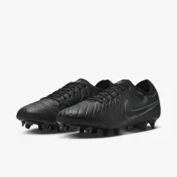 Nike Tiempo Legend 10 Pro Firm-Ground Low-Top футбольные бутсы цвет черный