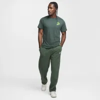 Nike Sportswear Club футболка цвет зеленый