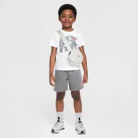 Nike Sportswear Little дитячі On the Move 2-Piece French Terry шорти комплект колір сірий