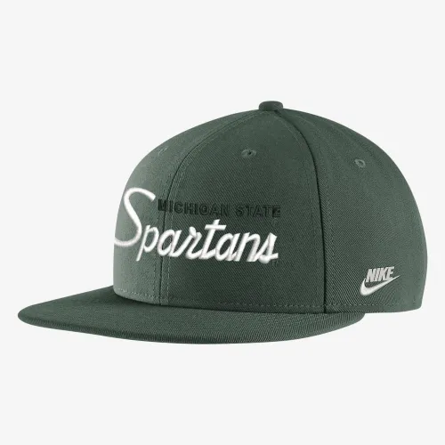 Michigan State Nike College Cap колір зелений