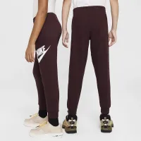 Nike Club Fleece Big дитячі Joggers колір червоний