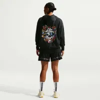 Nike Phoenix Fleece женская оверсайз Pullover баскетбольные Толстовка с капюшоном цвет черный