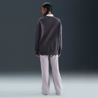 Nike Sportswear Phoenix Fleece жіноча оверсайз Crew-Neck світшот колір сірий