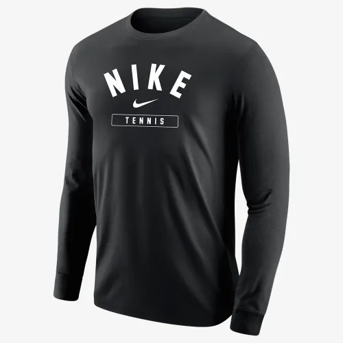 Nike Tennis мужские Long-Sleeve футболка цвет черный