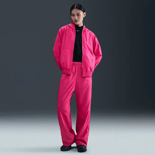 Nike Sportswear Classic жіноча Mid-Rise Open-Hem Pants Pink