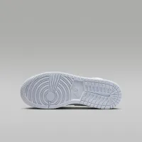 Nike Air Jordan 1 Mid Big детские Кроссовки синий