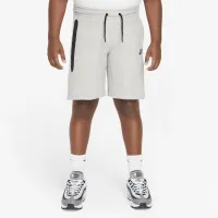 Nike Sportswear Tech Fleece Big детские (для мальчиков) шорты (Extended Size) цвет серый