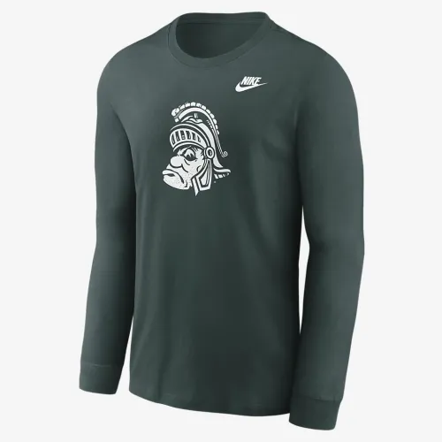 Michigan State Spartans Legacy Primary Logo чоловічі Nike College Long-Sleeve футболка колір зелений
