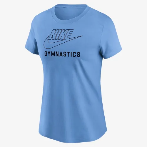 Nike Swoosh женская Gymnastics футболка синий
