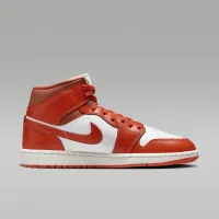 Nike Air Jordan 1 Mid жіноча Кросівки колір білий