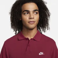 Nike Club чоловічі Short-Sleeve Polo колір червоний